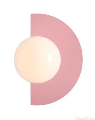Настенный светильник Loop Metal Pink