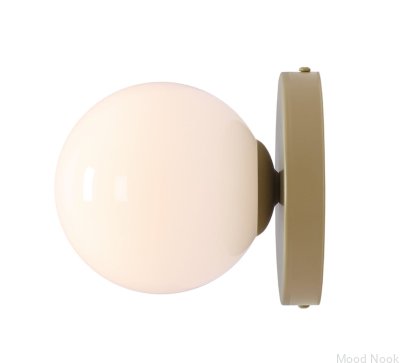 Kinkiet Ball II S Metalowy Pistacjowy