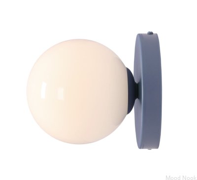 Kinkiet Ball II S Metalowy Niebieski