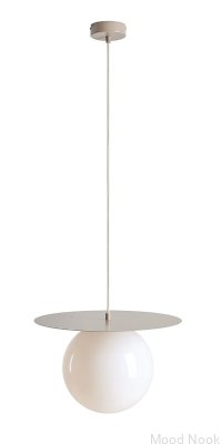 Suspension Loop L en métal beige