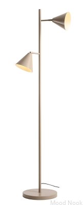 Golvlampa Form 2 Metall Beige