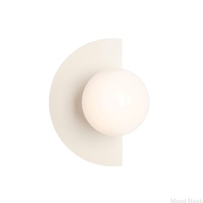 Настенный светильник Loop Metal Cream