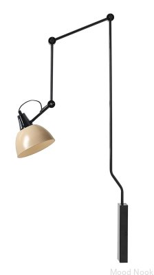 Aida Gloss Metal бежевый настенный светильник