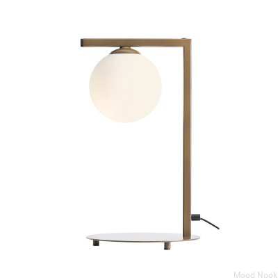 Настольная лампа Zac Metal Beige