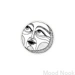 E_27-WH-B--Gałka-meblowa-Faces-Black&White-40-Drewniana-Dębowa-Emaliowana-Biała-(wzór B)-Dot-Manufacture-MoodNook_1