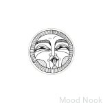 E_27-WH-C--Gałka-meblowa-Faces-Black&White-40-Drewniana-Dębowa-Emaliowana-Biała-(wzór C)-Dot-Manufacture-MoodNook_1