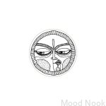 E_27-WH-G--Gałka-meblowa-Faces-Black&White-40-Drewniana-Dębowa-Emaliowana-Biała-(wzór G)-Dot-Manufacture-MoodNook_1