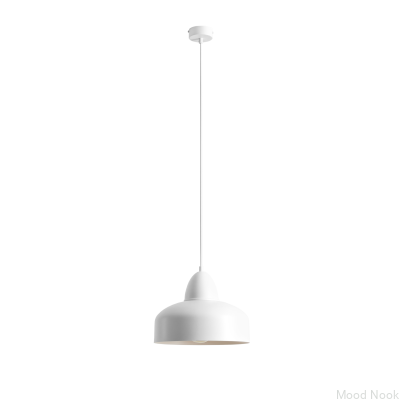 Lampa wisząca Como Metalowa Biała