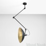 808PL_G1_Z--Plafon-Melos-Metalowy-Czarny-(złoty-środek-klosza)-Artera-MoodNook_4