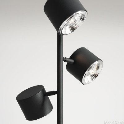 Lampa wisząca Bot 3 Metalowa Czarna