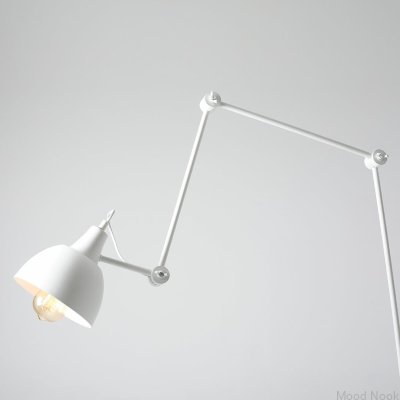 Lampa stojąca Aida Metalowa Biała