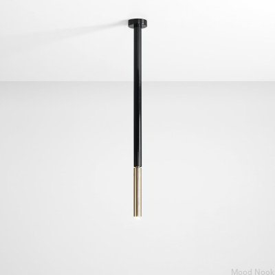 Plafon Stick M Metalowy Czarny