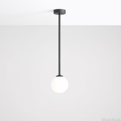 Plafon Pinne Medium Metalowy Czarny