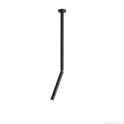 Plafon Stick All Medium Metalowy Czarny