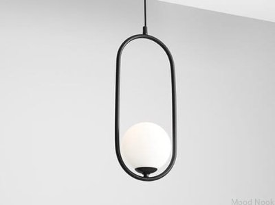 Lampa wisząca Riva Metalowa Czarna