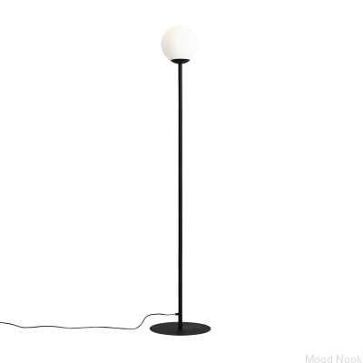 Lampa stojąca Pinne Metalowa Czarna