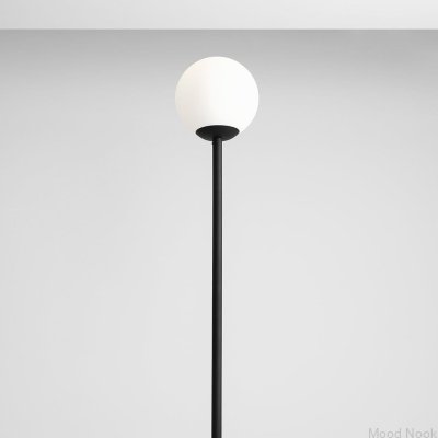 Lampa stojąca Pinne Metalowa Czarna