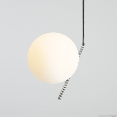 Plafon Gallia Long Metalowy Srebrny Chromowany