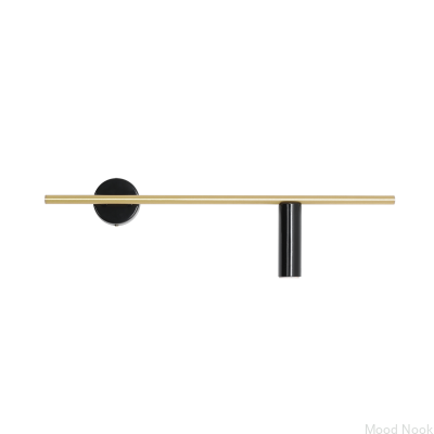 Настенный светильник Trevo Brass с черным (справа)