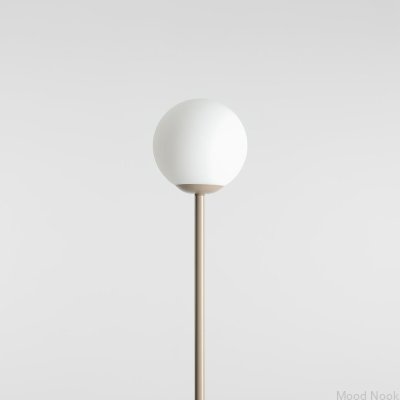 Lampa stojąca Pinne Metalowa Beżowa