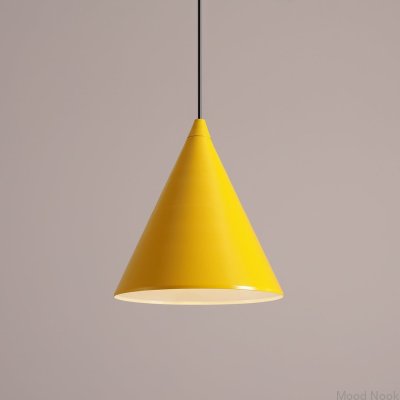 Lampa wisząca Form Metalowa Musztardowa