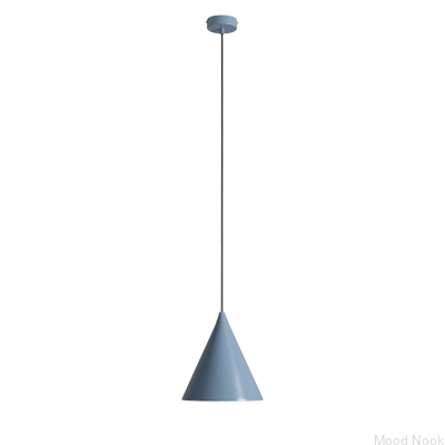 Lampa wisząca Form Metalowa Niebieska