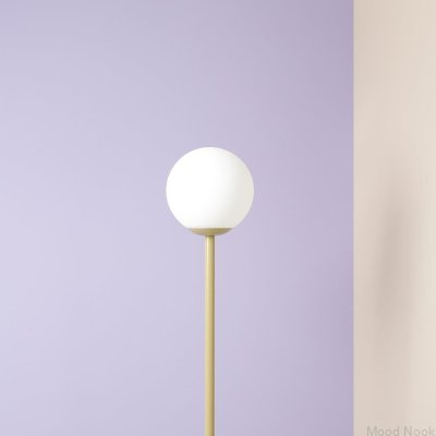 Lampa stojąca Pinne Metalowa Pistacjowa