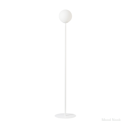 Lampa stojąca Pinne Metalowa Biała