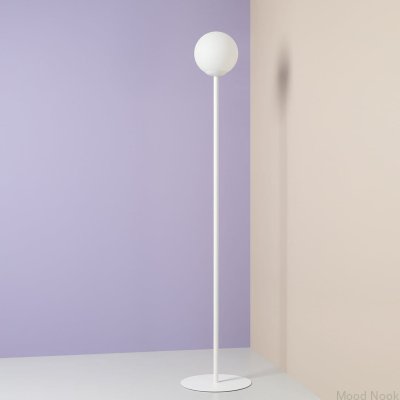 Lampa stojąca Pinne Metalowa Biała