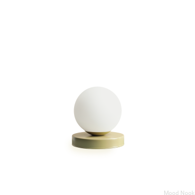 Настольная лампа Ball S, металл, фисташковый цвет