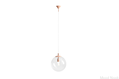 Lampa wisząca Globe Metalowa Koralowa