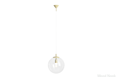 Lampa wisząca Globe Metalowa Pistacjowa
