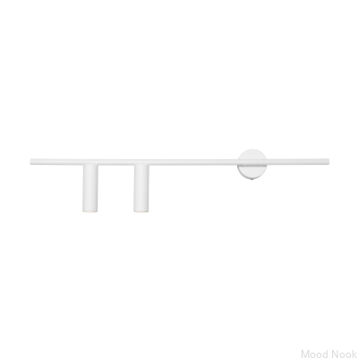 Настенный светильник Trevo 2 Metal, белый (левый)