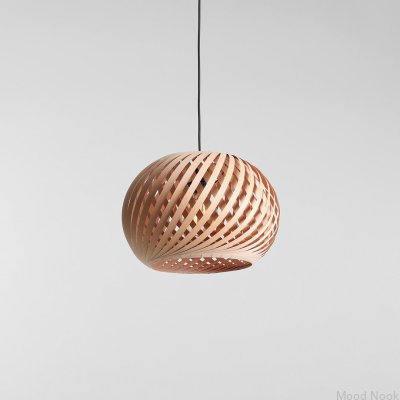Lampa wisząca Nature Cross M Drewniana Bukowa