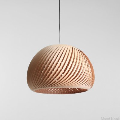 Lampa wisząca Nature Cross XL Drewniana Bukowa