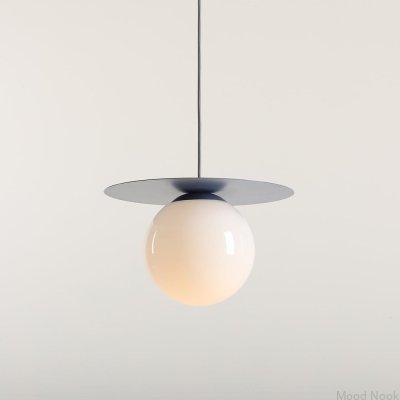 Lampa wisząca Loop M Metalowa Niebieska