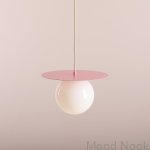 1125G18_M--Lampa-wisząca-Loop-M-Metalowa-Różowa-Artera-MoodNook_2