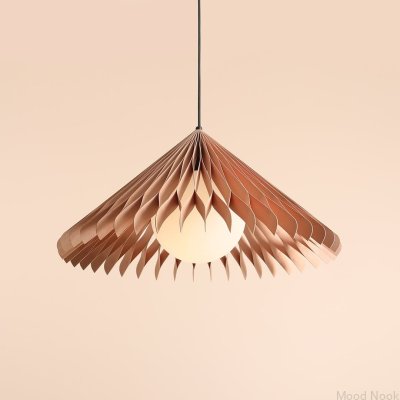 Lampa wisząca Nature Sun L Drewniana Bukowa