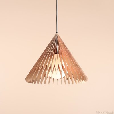 Lampa wisząca Nature Sun M Drewniana Bukowa