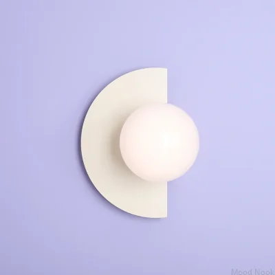 Настенный светильник Loop Metal Cream