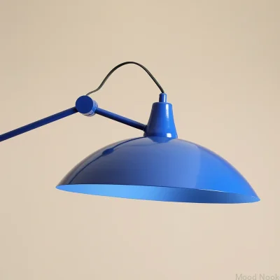 Plafon Melos Metalowy Kobaltowy