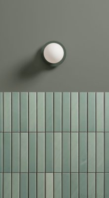Kinkiet Circle 160 Ash Green