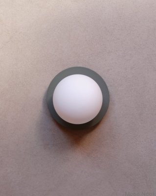 Kinkiet Circle 160 Ash Green