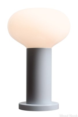 Lampe de bureau Flo S Gris métal