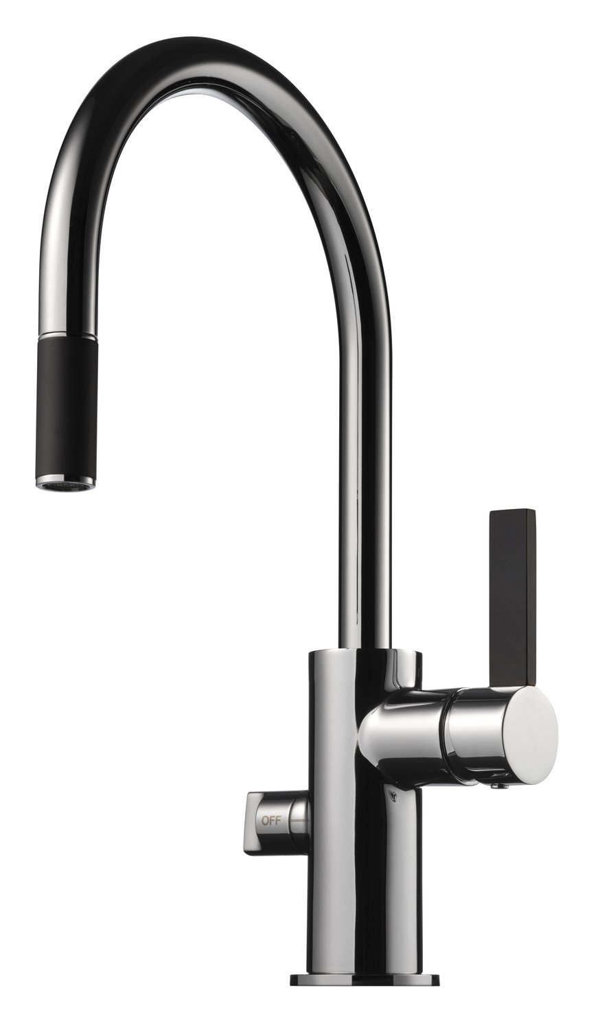9426342--Bateria-kuchenna-z-wyciąganą-wylewką-i-z-zaworem-do-zmywarki-ARM385-Mosiężna-Srebrna-Chromowana-z-Czarnym-Tapwell-MoodNook_1