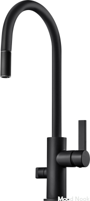 Кухонный смеситель с клапаном для посудомоечной машины ARM885, латунь, матово-черный