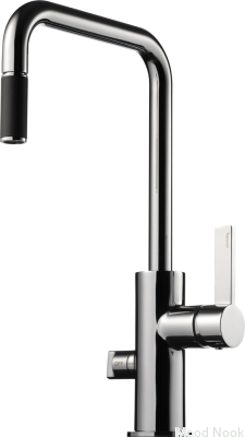 Köksblandare med diskmaskinsventil ARM887 Mässing Silver Krom