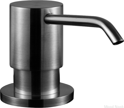 Dispensador de jabón BI228 Latón Cromo Negro Cepillado