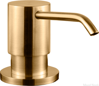 Dispensador de jabón BI228 Latón Miel Oro Cepillado