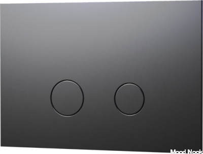DUO112 TECE Pulsador de descarga Latón Cromo Negro